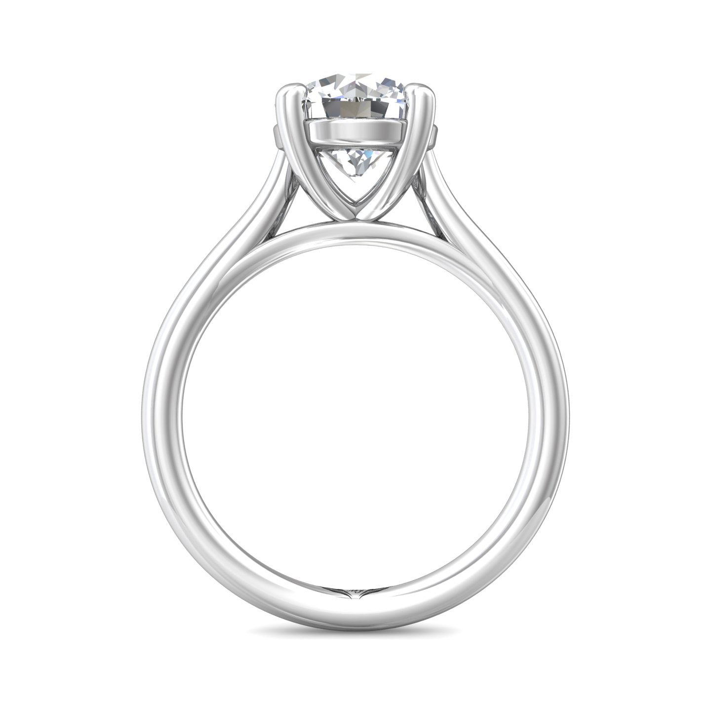 Platinum Solitaire Engagement Ring