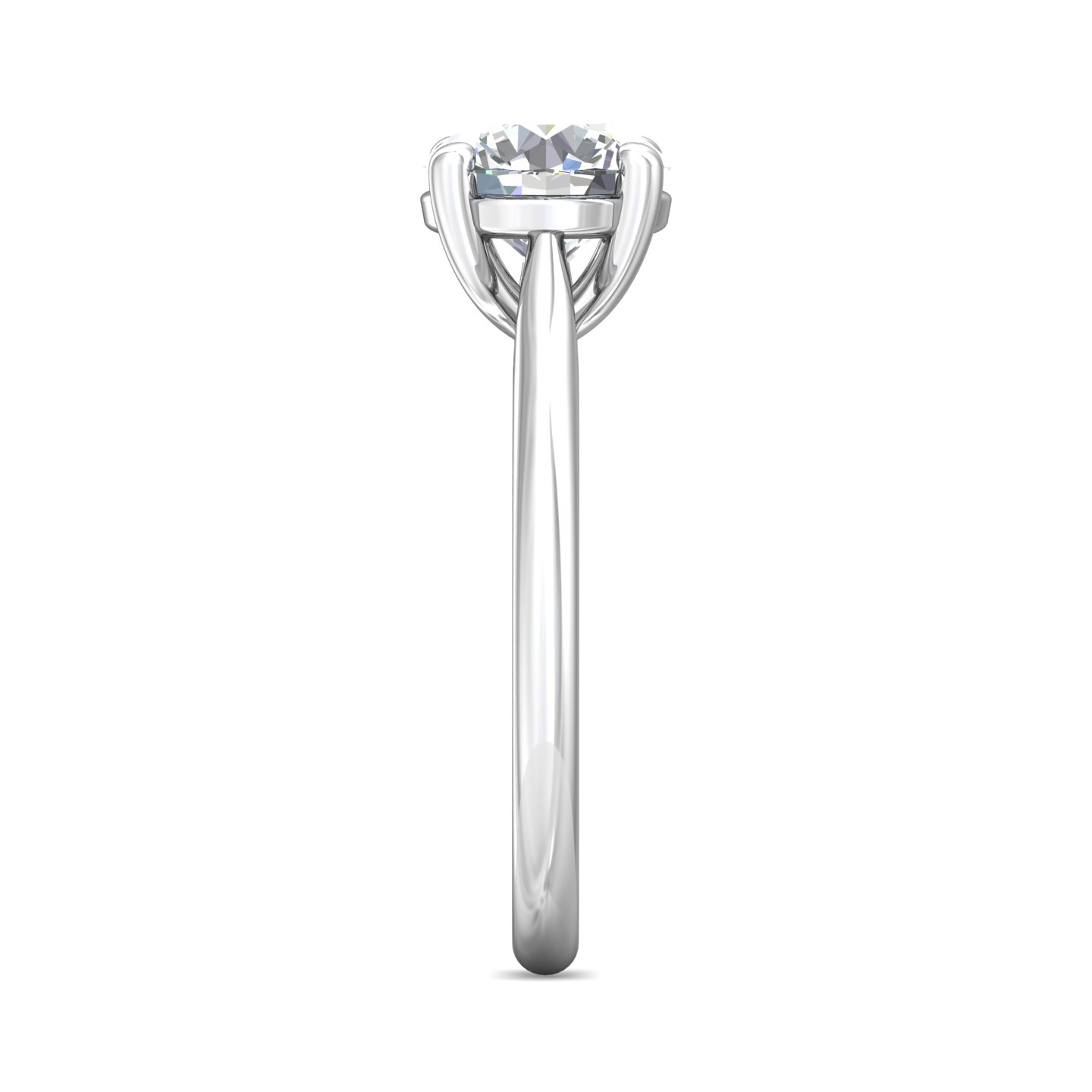 Platinum Solitaire Engagement Ring