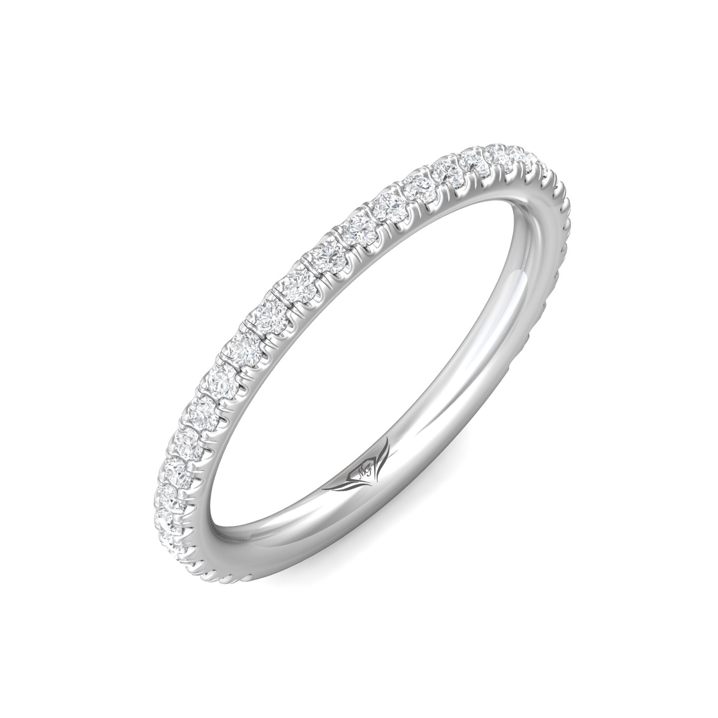 Platinum Diamond Wedding Band