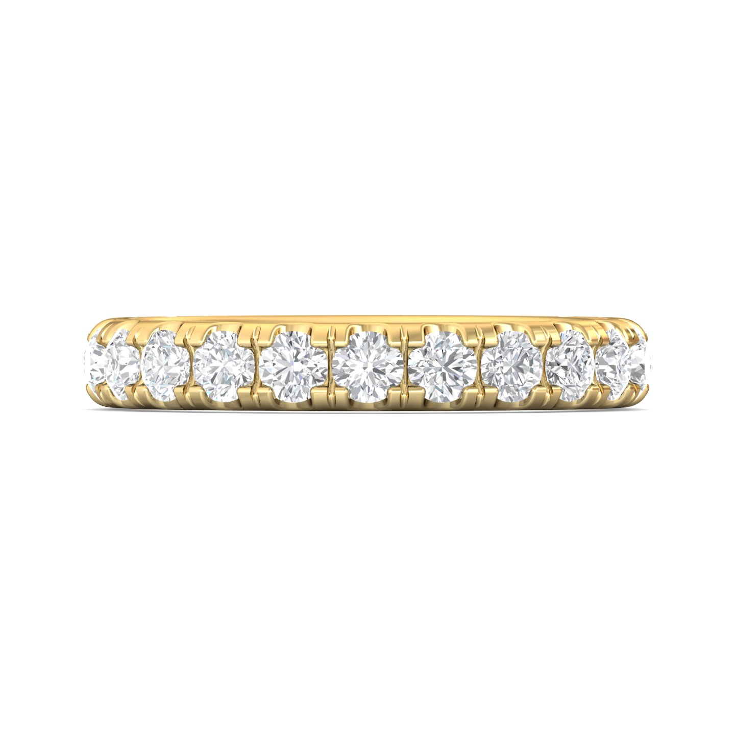 Platinum Diamond Wedding Band
