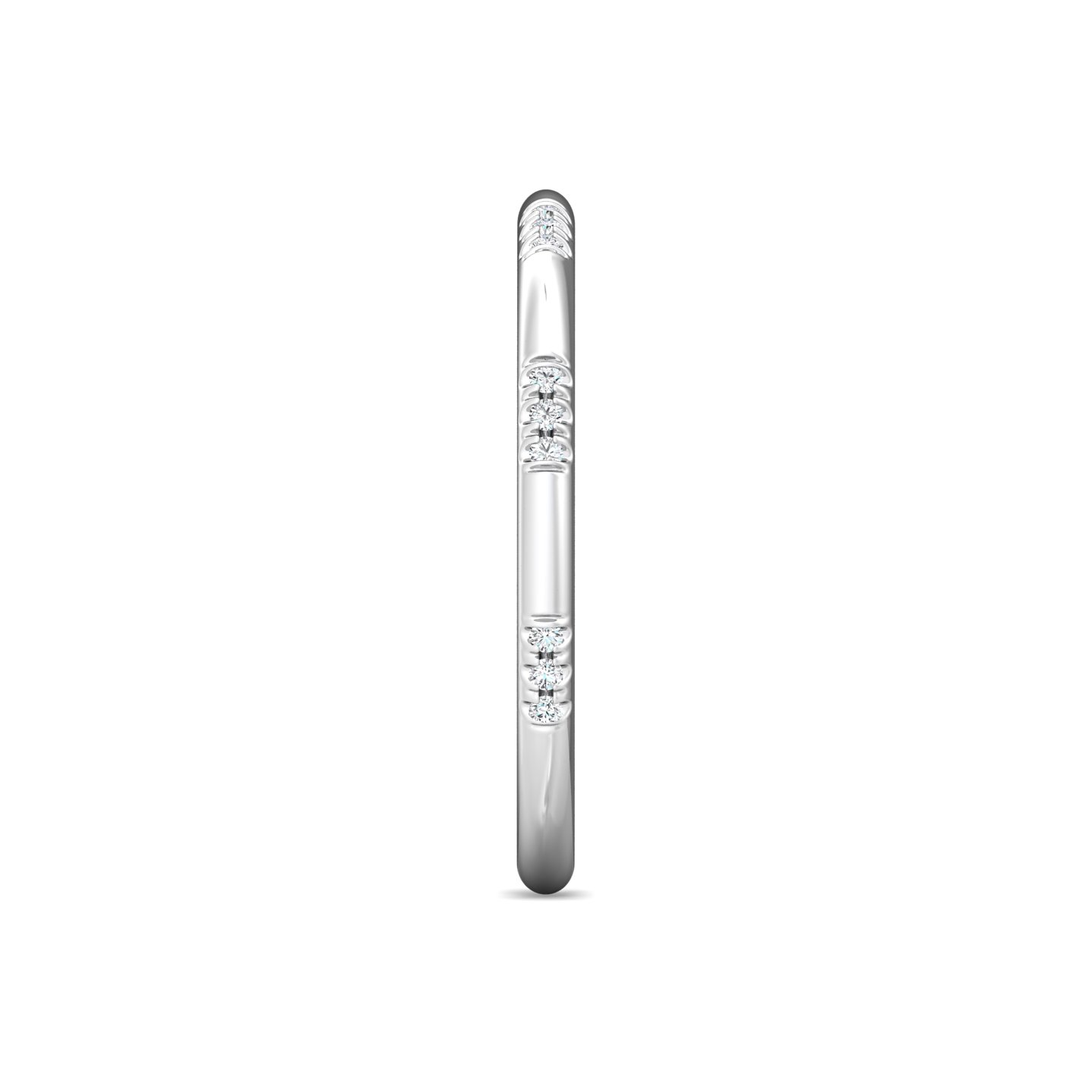 Platinum Diamond Wedding Band