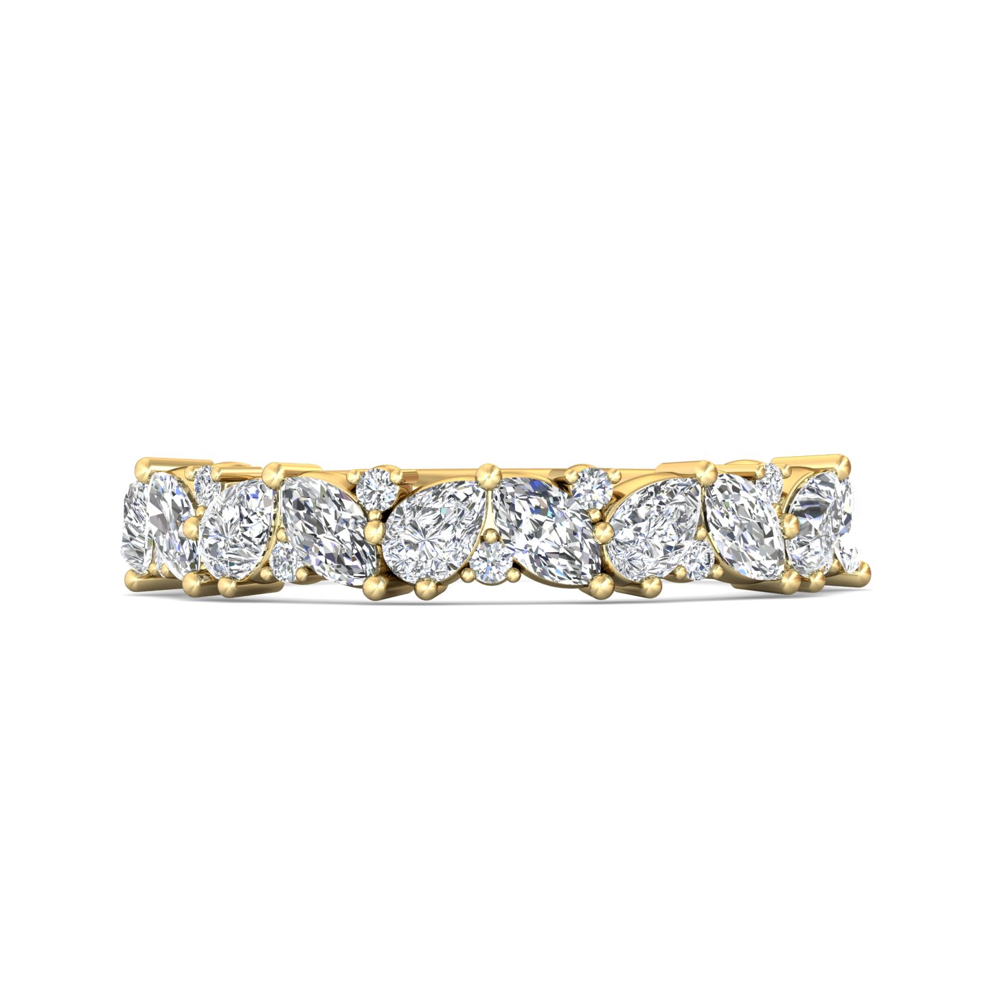 Platinum Diamond Wedding Band