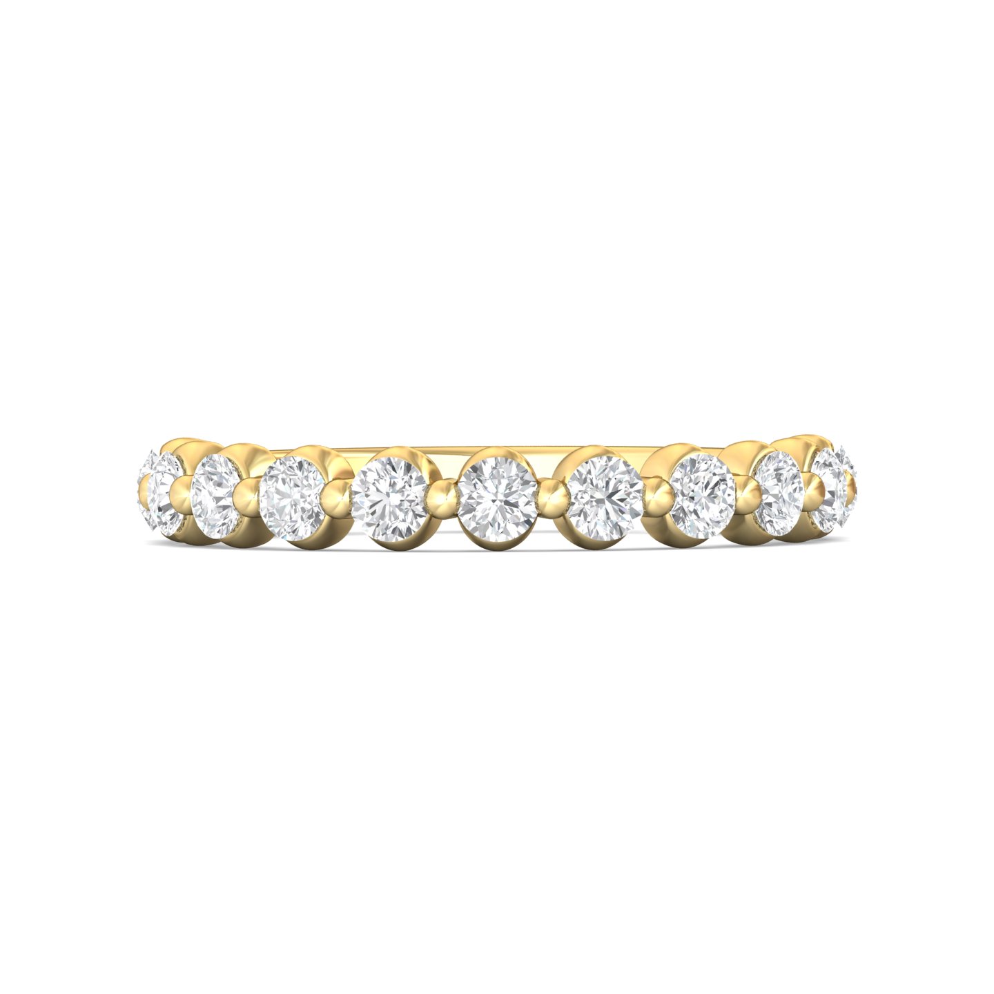 Platinum Diamond Wedding Band